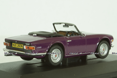 Triumph TR6 purple, Vanguards 1:43