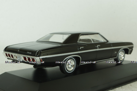 Chevrolet Chevy Impala (1965-1970) black, IXO 1:43