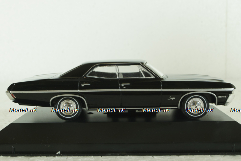 Chevrolet Chevy Impala (1965-1970) black, IXO 1:43