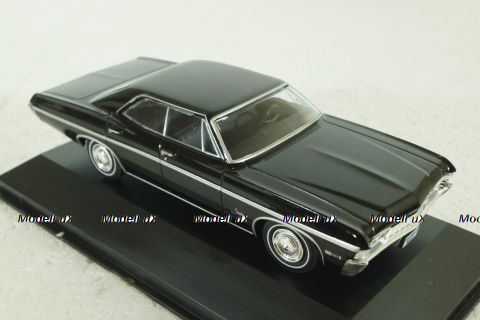 Chevrolet Chevy Impala (1965-1970) black, IXO 1:43