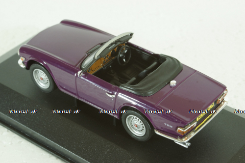 Triumph TR6 purple, Vanguards 1:43