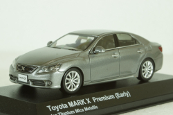 Toyota Mark X Premium 2000 titanium metallic, 03637S3, Kyosho 1:43