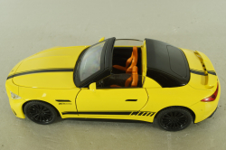 Mercedes AMG GT Coupe 2022, yellow, Jiaye model, 1:22