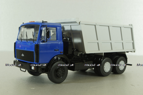 Маз-5516 самосвал, сине/серый, SSM7354, SSM 1:43