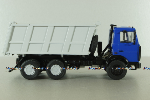 Маз-5516 самосвал, сине/серый, SSM7354, SSM 1:43