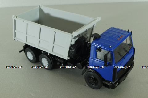 Маз-5516 самосвал, сине/серый, SSM7354, SSM 1:43
