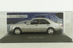Mercedes S500 (W140), 1991, silver Altaya 1:43