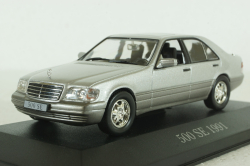 Mercedes S500 (W140), 1991, silver Altaya 1:43