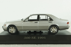 Mercedes S500 (W140), 1991, silver Altaya 1:43