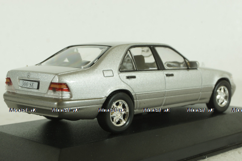 Mercedes S500 (W140), 1991, silver Altaya 1:43