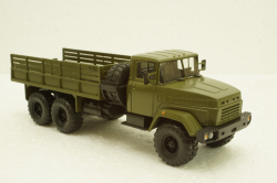 Краз-6322 бортовой с тентом, Легендарные Грузовики СССР №22, 1:43