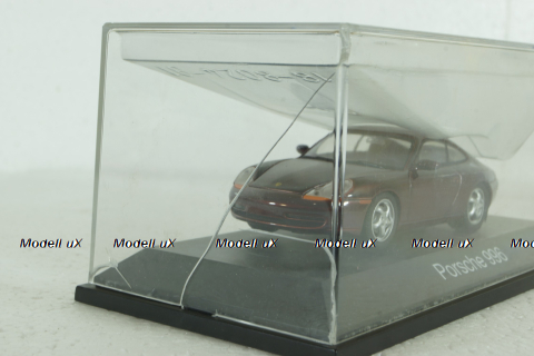 Porsche 996, dark red, 04343,  Schuco 1:43