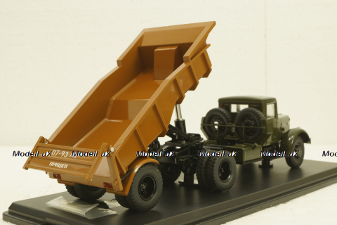 МАЗ-200В с полуприцепом МАЗ-5232В, SSM7019, SSM 1:43