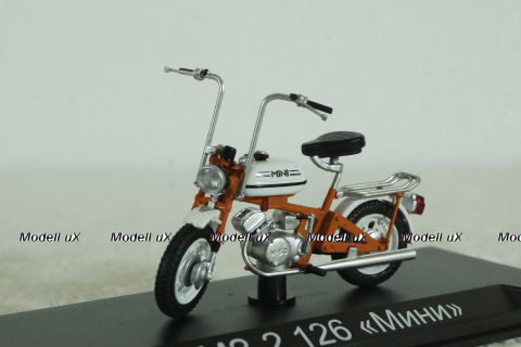 РМЗ-2.126 «Мини» Малыш из Риги, Наши мотоциклы №58, 1:24