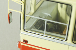 ЗИУ-10 троллейбус сочленённый 1978, бел/красн, SSM4052, SSM 1:43