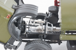 Маз-5337 АЦ-9 бензовоз 1987, хаки, Автоистория 1:43 Уценка!