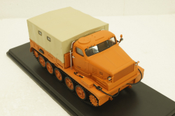 АТ-Т бортовой с тентом (оранжевый), SSM3006, SSM 1:43
