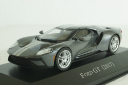 Ford GT 2017, grey with silver strips, American Cars №52, Altaya 1:43 