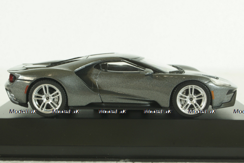 Ford GT 2017, grey with silver strips, American Cars №52, Altaya 1:43 