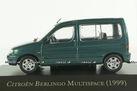 Citroen Berlingo Multispace 1999 greenmetallic, Altaya 1:43