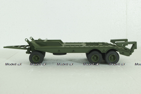 Прицеп ЧМЗАП-5208, хаки, Modellux 1:43