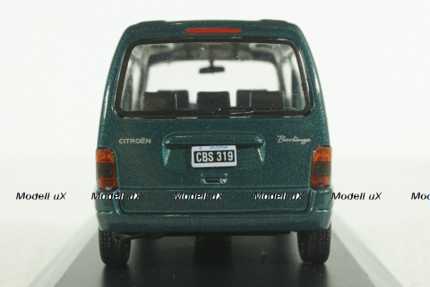 Citroen Berlingo Multispace 1999 greenmetallic, Altaya 1:43