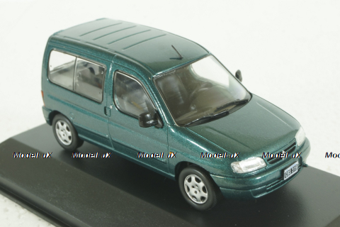 Citroen Berlingo Multispace 1999 greenmetallic, Altaya 1:43