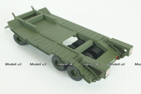 Прицеп ЧМЗАП-5208, хаки, Modellux 1:43