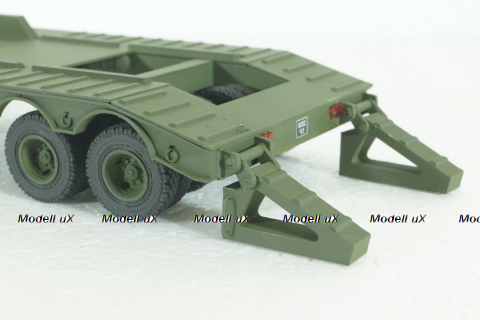 Прицеп ЧМЗАП-5208, хаки, Modellux 1:43