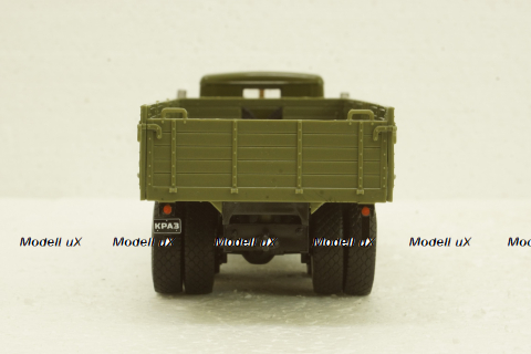 Краз-257Б1, бортовой хаки Автолегенды СССР №30, Грузовики, 1:43