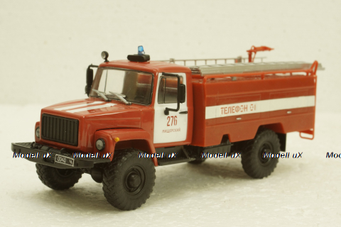 АЦ-30(3307) пожарный, Наши Грузовики №30 1:43