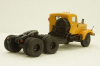 Краз-258Б1 тягач, желтый, Наши Грузовики №12 1:43