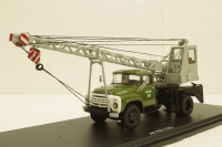 АК-75В (ЗИЛ-130) Автокран, хаки/серый, SSM1099, SSM 1:43