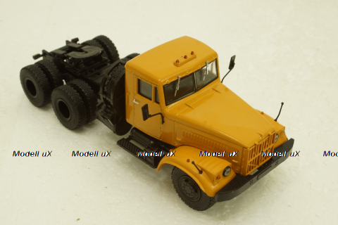 Краз-258Б1 тягач, желтый, Наши Грузовики №12 1:43