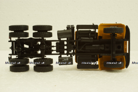 Краз-258Б1 тягач, желтый, Наши Грузовики №12 1:43