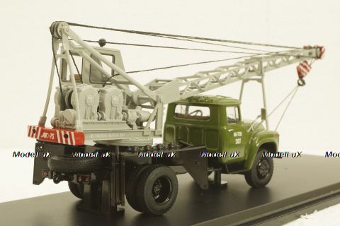 АК-75В (ЗИЛ-130) Автокран, хаки/серый, SSM1099, SSM 1:43 Уценка!