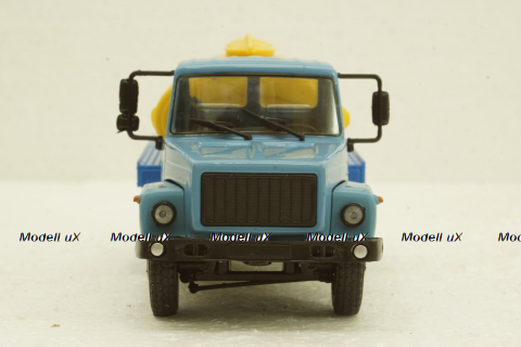 Газ-3307 Молоковоз, синий, Наши Грузовики №7 1:43