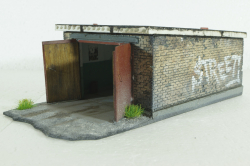 Диорама Гараж , Modellux 1:43