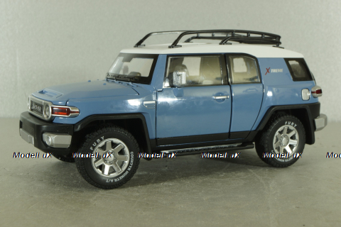 Toyota FJ Cruiser 2008, blue, C4172, CHE ZHI 1:24