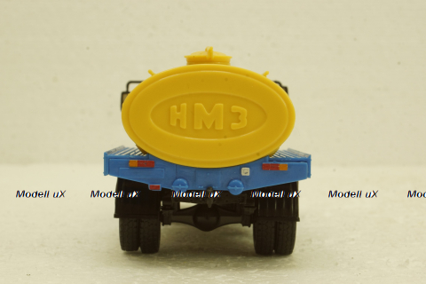 Газ-3307 Молоковоз, синий, Наши Грузовики №7 1:43