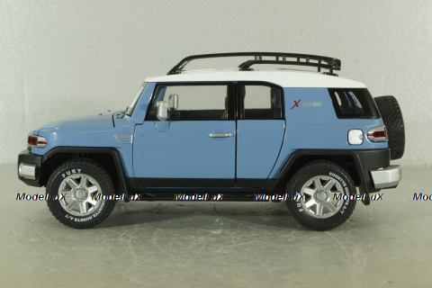 Toyota FJ Cruiser 2008, blue, C4172, CHE ZHI 1:24