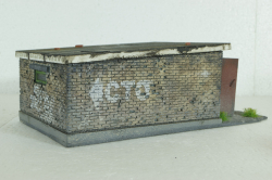 Диорама Гараж , Modellux 1:43