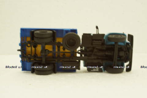 Газ-3307 Молоковоз, синий, Наши Грузовики №7 1:43