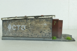 Диорама Гараж , Modellux 1:43