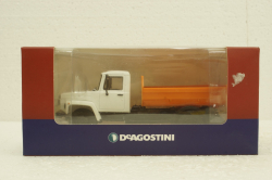 Газ-35072 самосвал, бел/оранж, Автолегенды СССР №32, Грузовики, 1:43