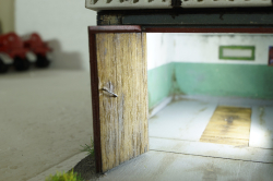 Диорама Гараж , Modellux 1:43