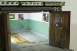 Диорама Гараж , Modellux 1:43