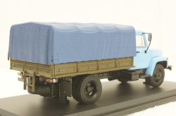 Газ-33073, голубой/хаки, SSM1152, SSM 1:43