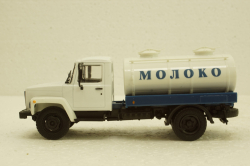 ГАЗ-3307 молоко, Автолегенды СССР, Грузовики №13 1:43