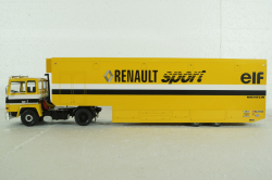 Berliet TR350 Renault Sport 1960 Yellow, TTR029,  IXO 1:43